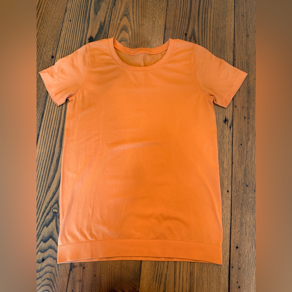 Lululemon Orange Women's Top, Size S/M